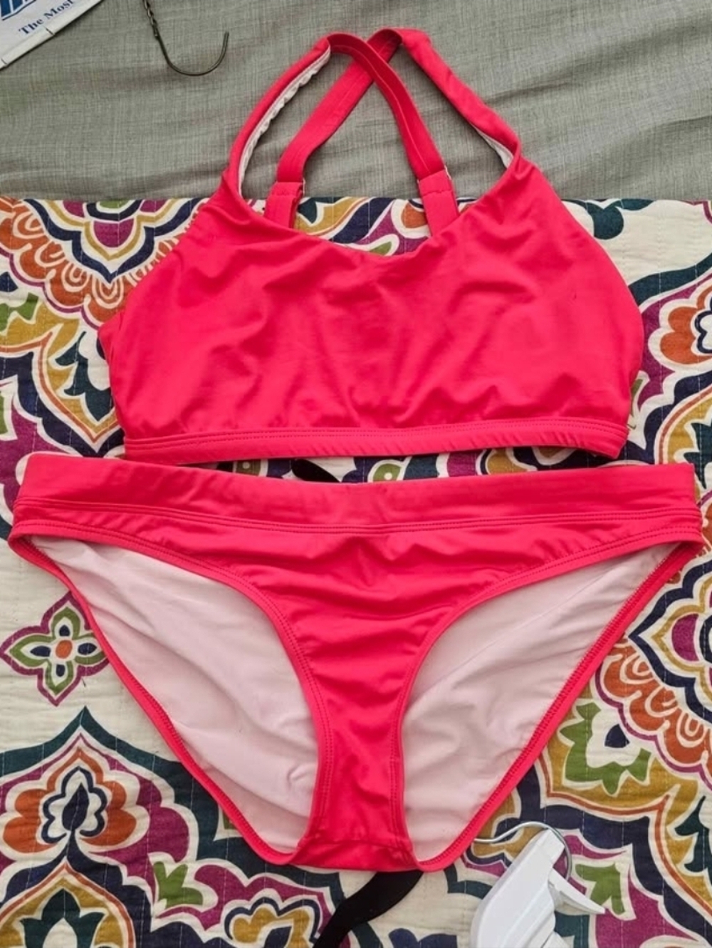 Title Nine Better Bikini Top and Holy Grail Low Rise Bikini Bottom